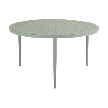 Bigby dining table round - Dusty green Ø130 cm - Brafab