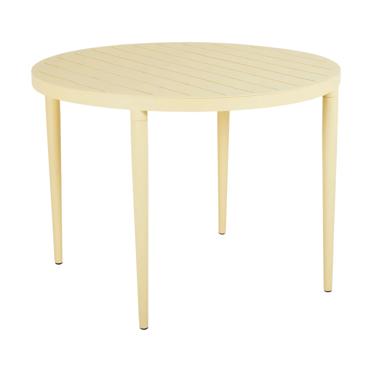 Brafab Bigby dining table round Lemon Ø100 cm