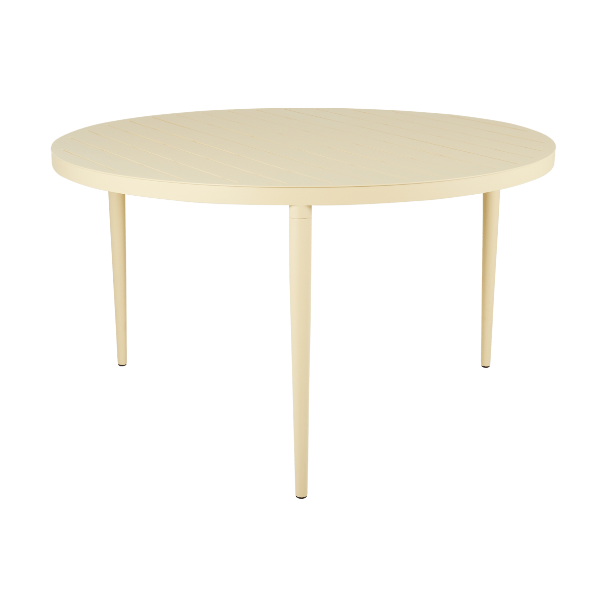 Brafab Bigby dining table round Lemon o130 cm | Scandinavian Design | Garden tables | Yellow