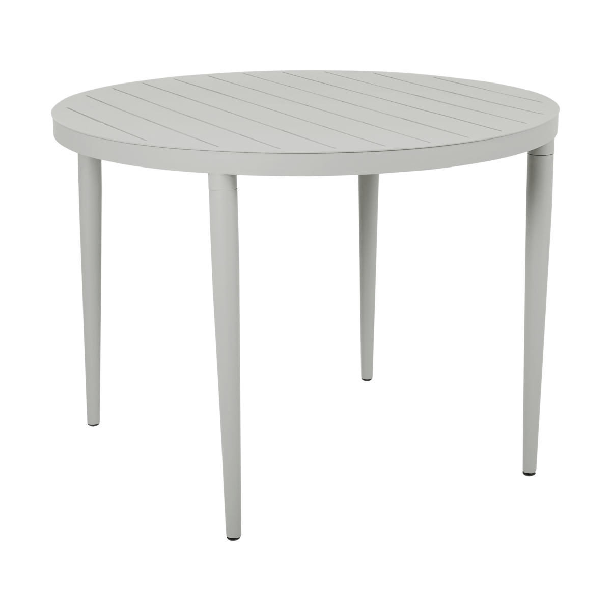 Brafab Bigby dining table round Light grey o100 cm | Scandinavian Design | Garden tables | Grey