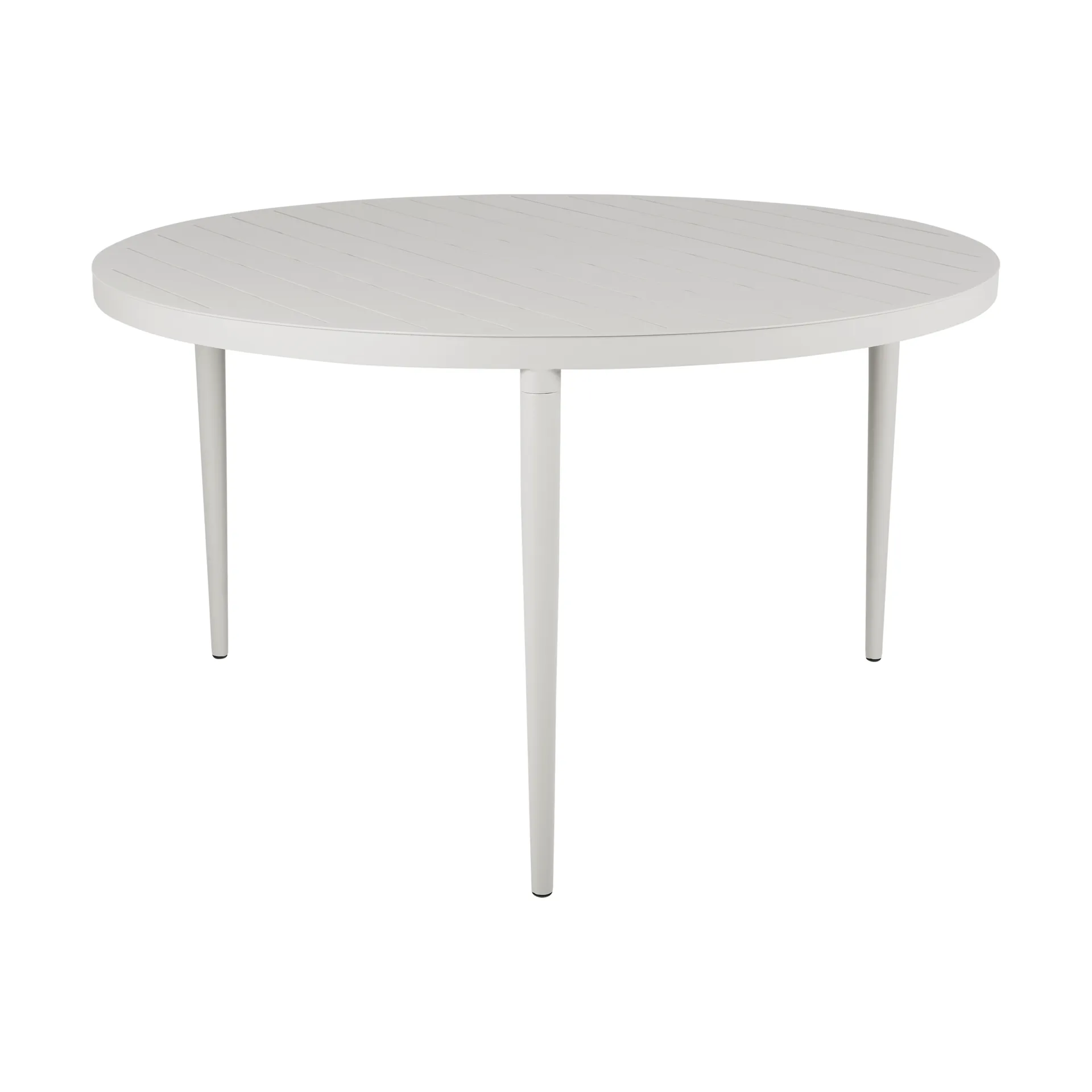 Bigby dining table round, Light grey Ø130 cm Brafab