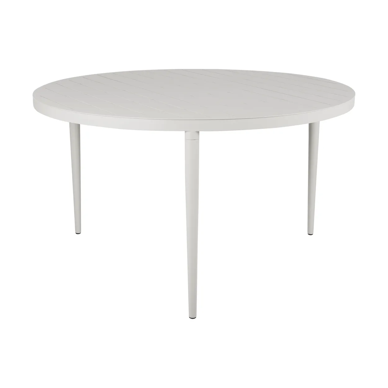 Brafab Bigby dining table round Light grey o130 cm | Scandinavian Design | Garden tables | Grey