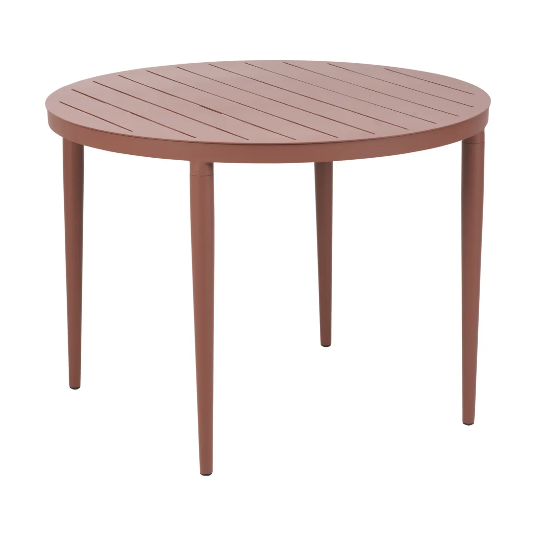 Bigby dining table, Zin Red, Ø100 cm Brafab