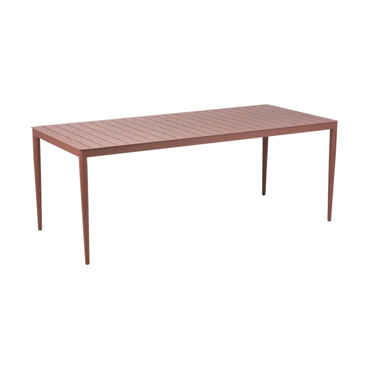 Bigby dining table - Zin Red, 195x90 cm - Brafab