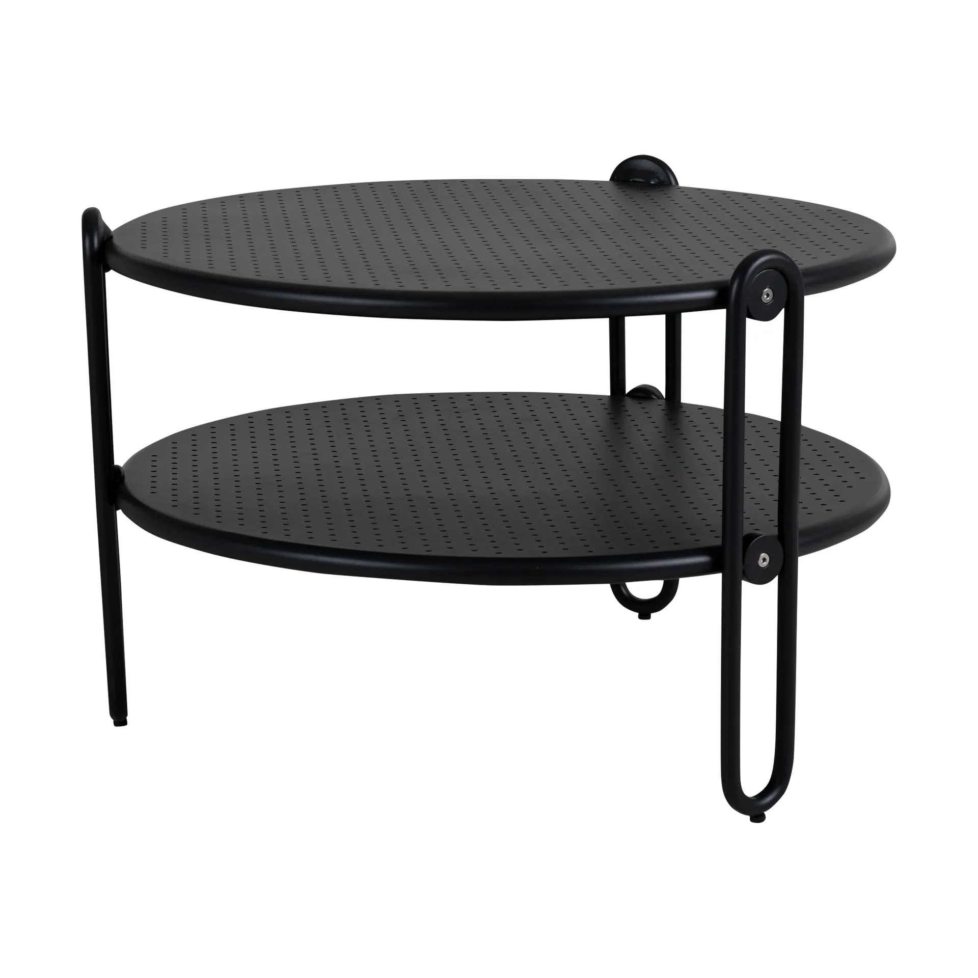Blixt coffee table, Black Ø65 cm Brafab