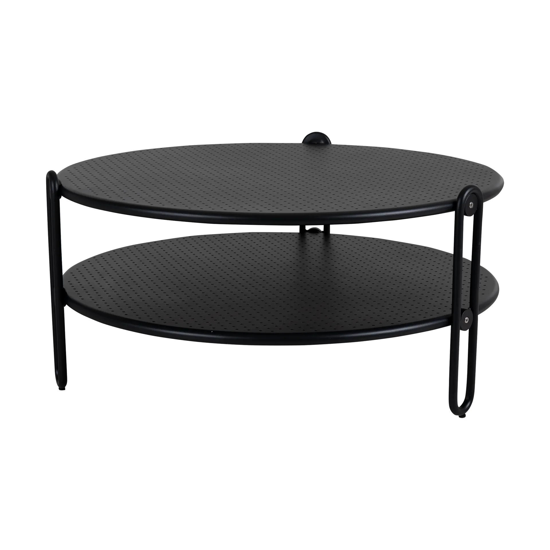 Blixt coffee table, Black Ø85 cm Brafab