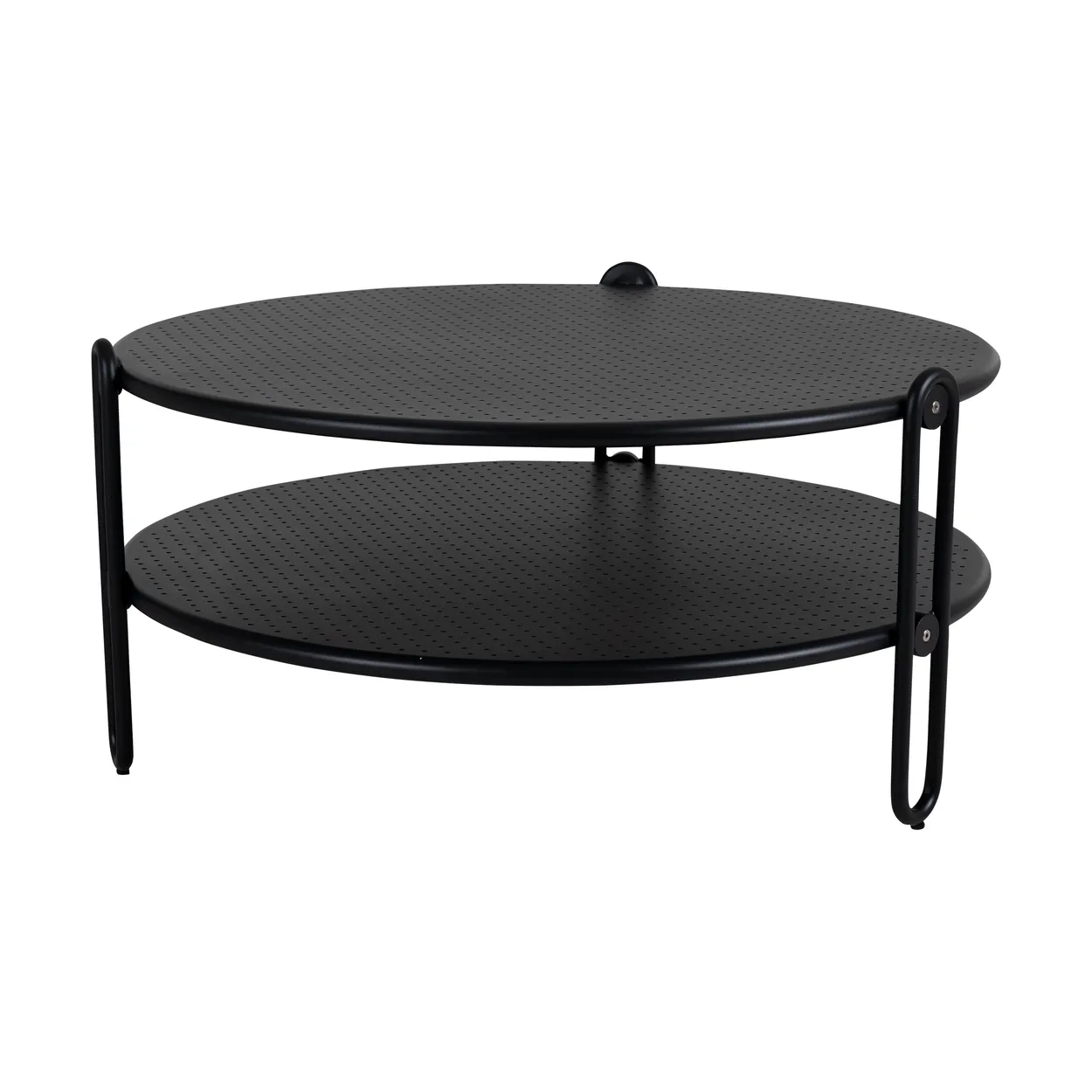 Brafab Blixt coffee table Black o85 cm | Scandinavian Design | Garden tables | Black