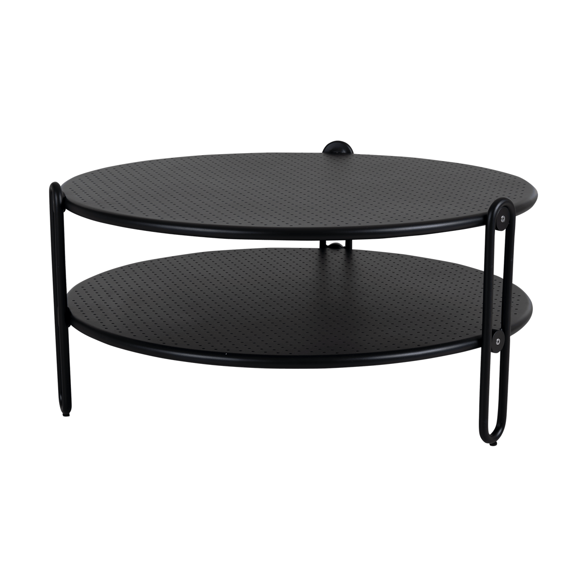Brafab Blixt coffee table Black o85 cm | Scandinavian Design | Garden tables | Black