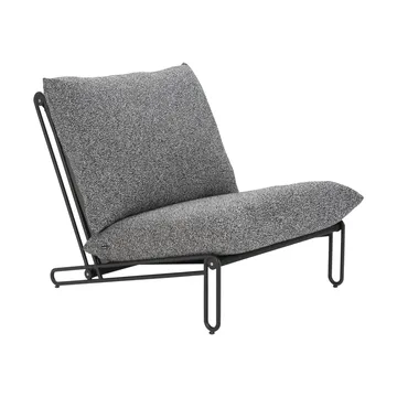 Blixt lounge armchair - Black-teddy ant - Brafab