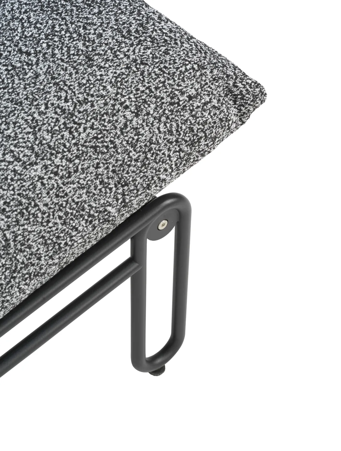 Blixt lounge armchair, Black-teddy ant Brafab