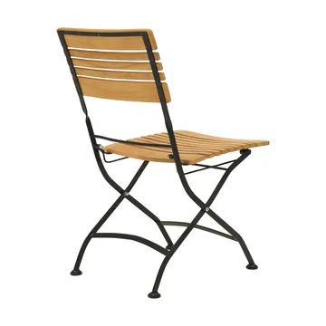 Brewer dining chair - Black-teak - Brafab