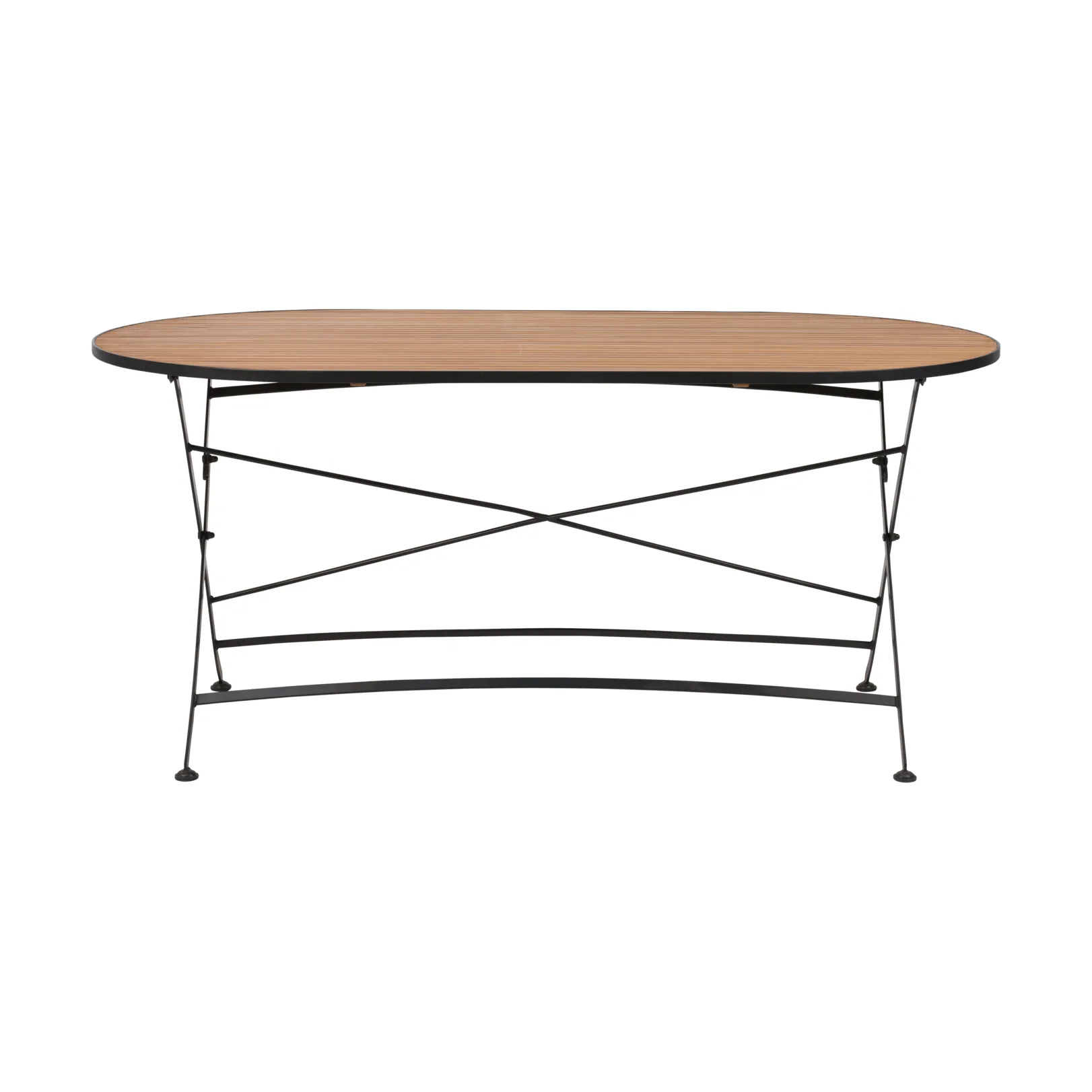 Brewer dining table, Black-teak, 160x85 cm Brafab