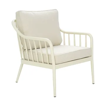 Coleville armchair - Pearl white-dot beige - Brafab