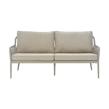 Coleville sofa - Khaki-burlap beige, 3-seater - Brafab