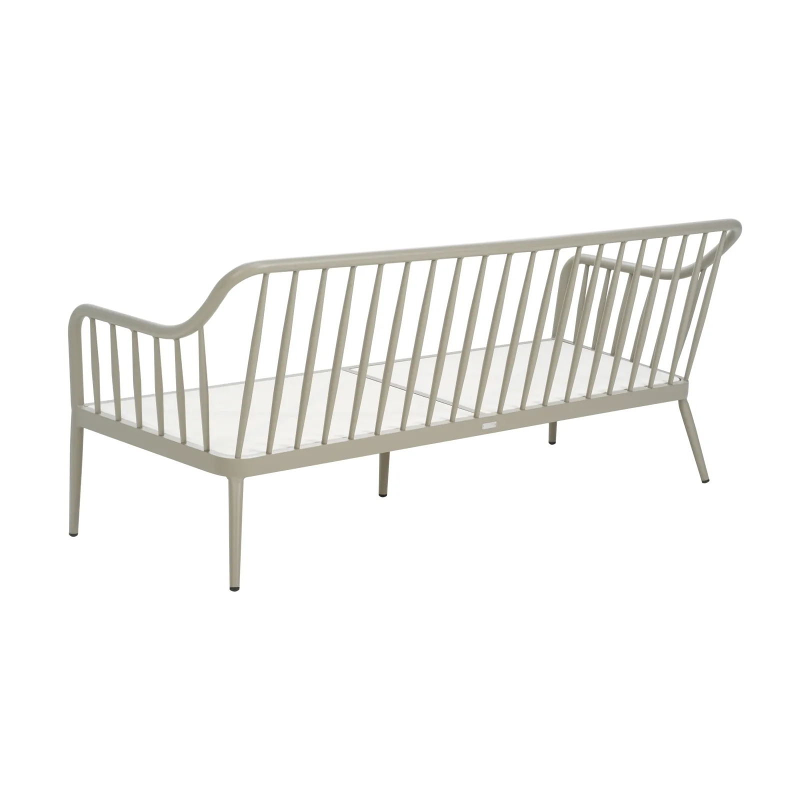 Coleville sofa, Khaki-burlap beige, 3-seater Brafab