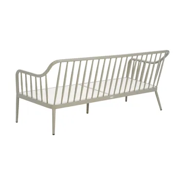 Coleville sofa - Khaki-burlap beige, 3-seater - Brafab