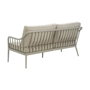 Coleville sofa - Khaki-burlap beige, 3-seater - Brafab