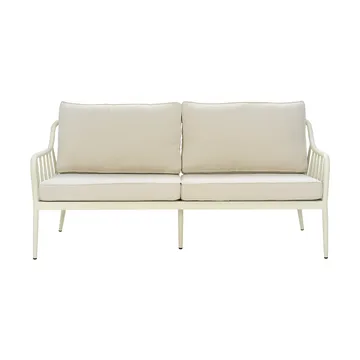 Coleville sofa - Pearl white-dot beige, 3-seater - Brafab