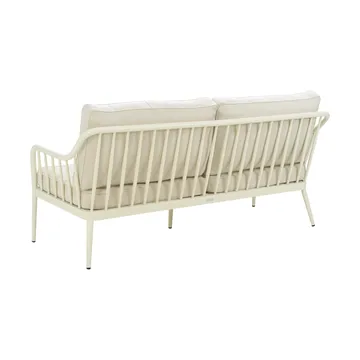 Coleville sofa - Pearl white-dot beige, 3-seater - Brafab