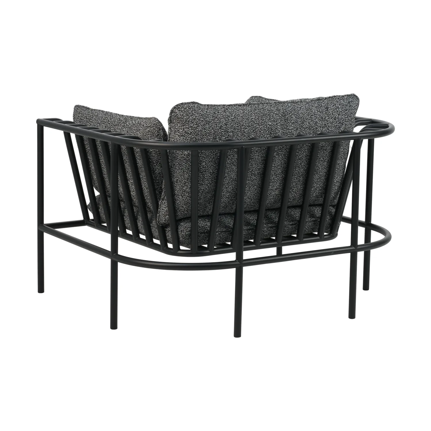 Collier armchair, Black-teddy ant Brafab