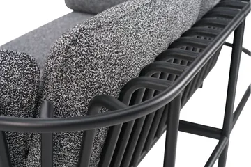 Collier armchair - Black-teddy ant - Brafab