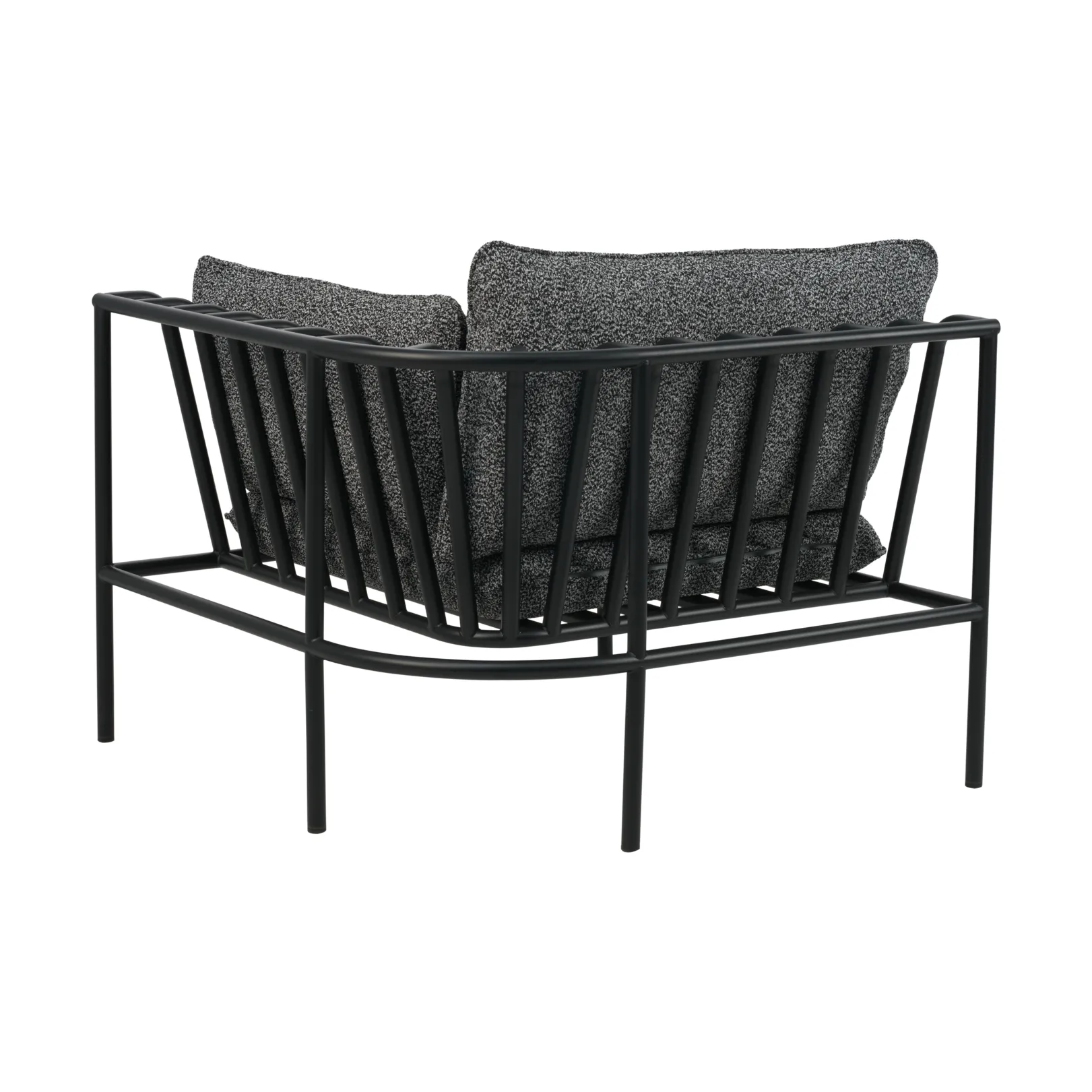 Collier sofa module, Black-teddy ant, corner Brafab