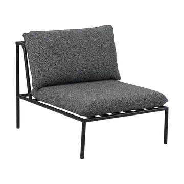 Collier sofa module - Black-teddy ant, middle section - Brafab