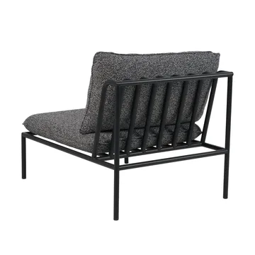 Collier sofa module - Black-teddy ant, middle section - Brafab