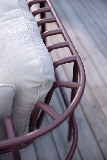 Collier sofa module - Zin red-teddy beige, corner - Brafab