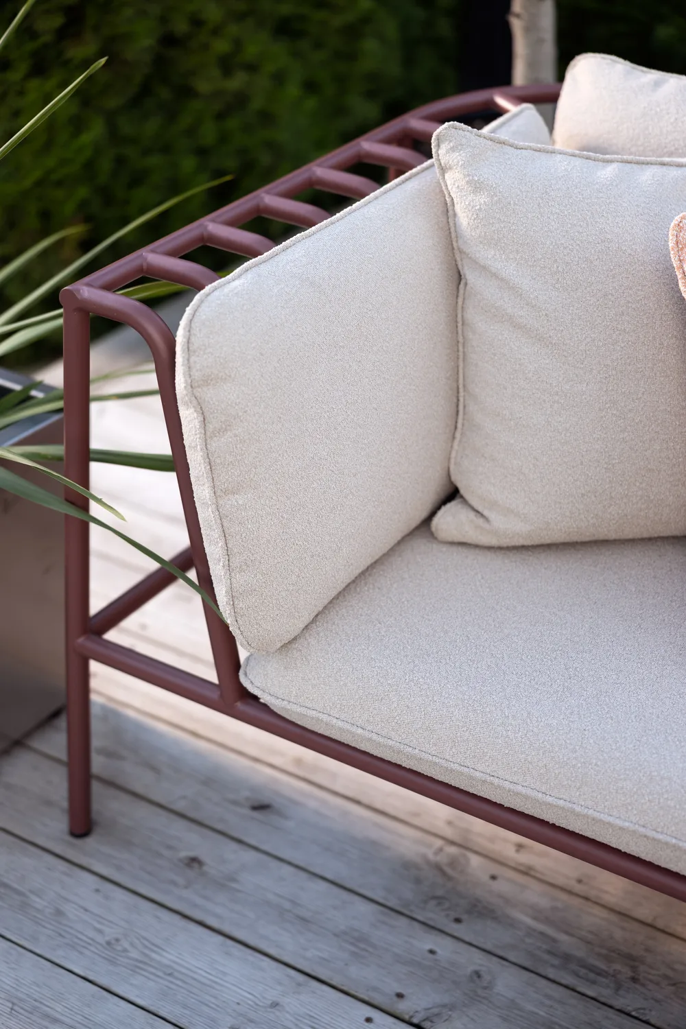 Collier sofa module, Zin red-teddy beige, corner Brafab