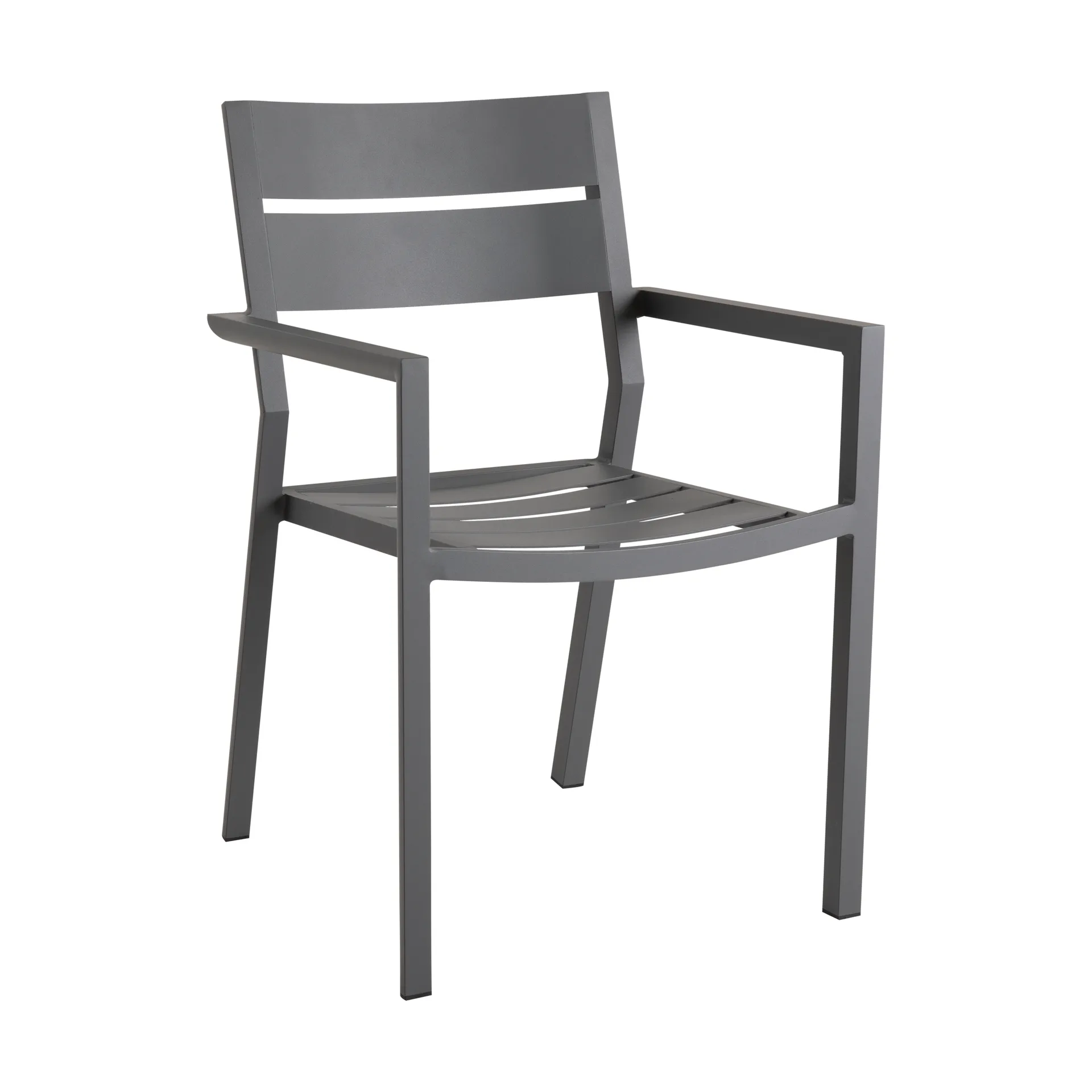 Delia armchair, Anthracite Brafab