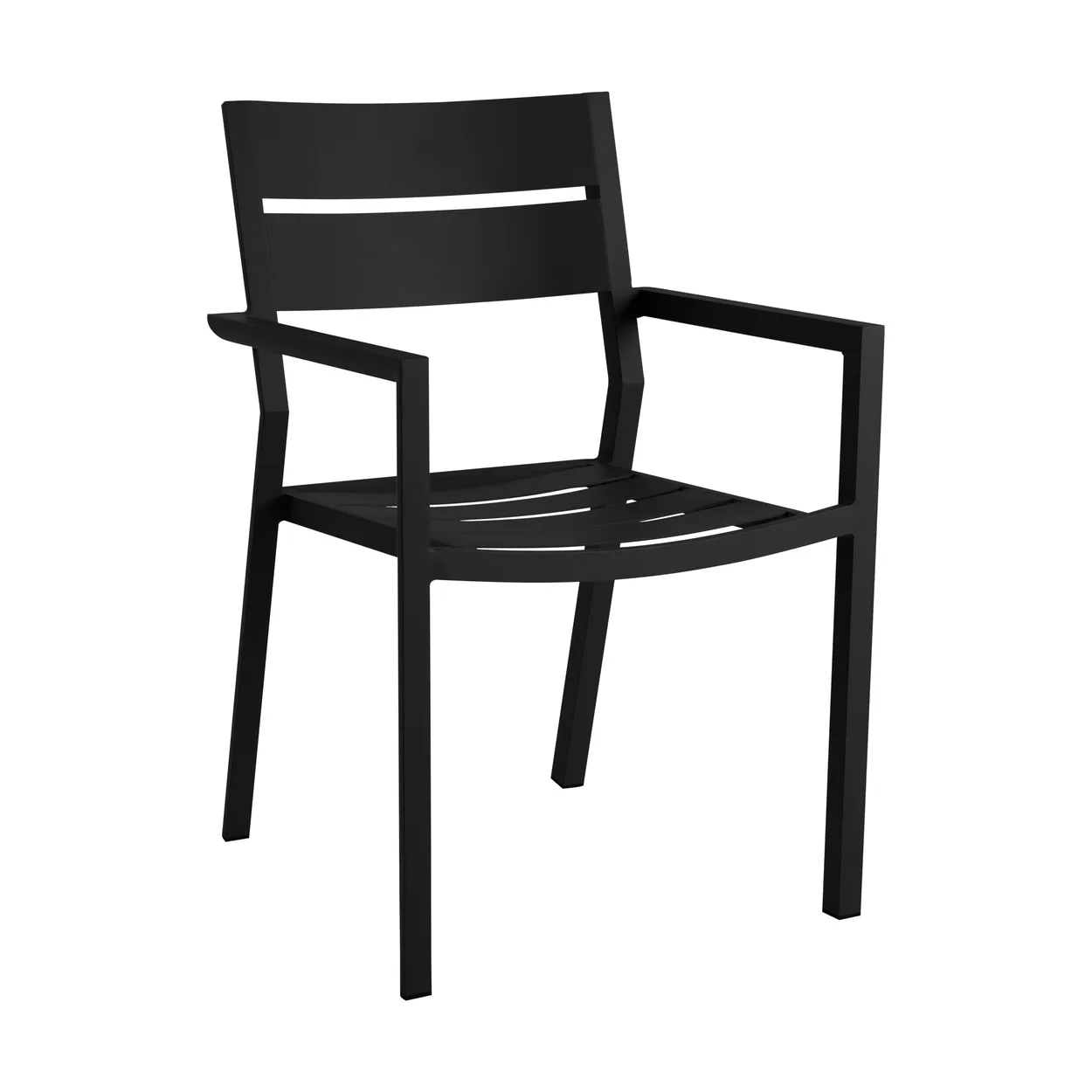 Brafab Delia armchair Black | Scandinavian Design | Garden chairs | Black