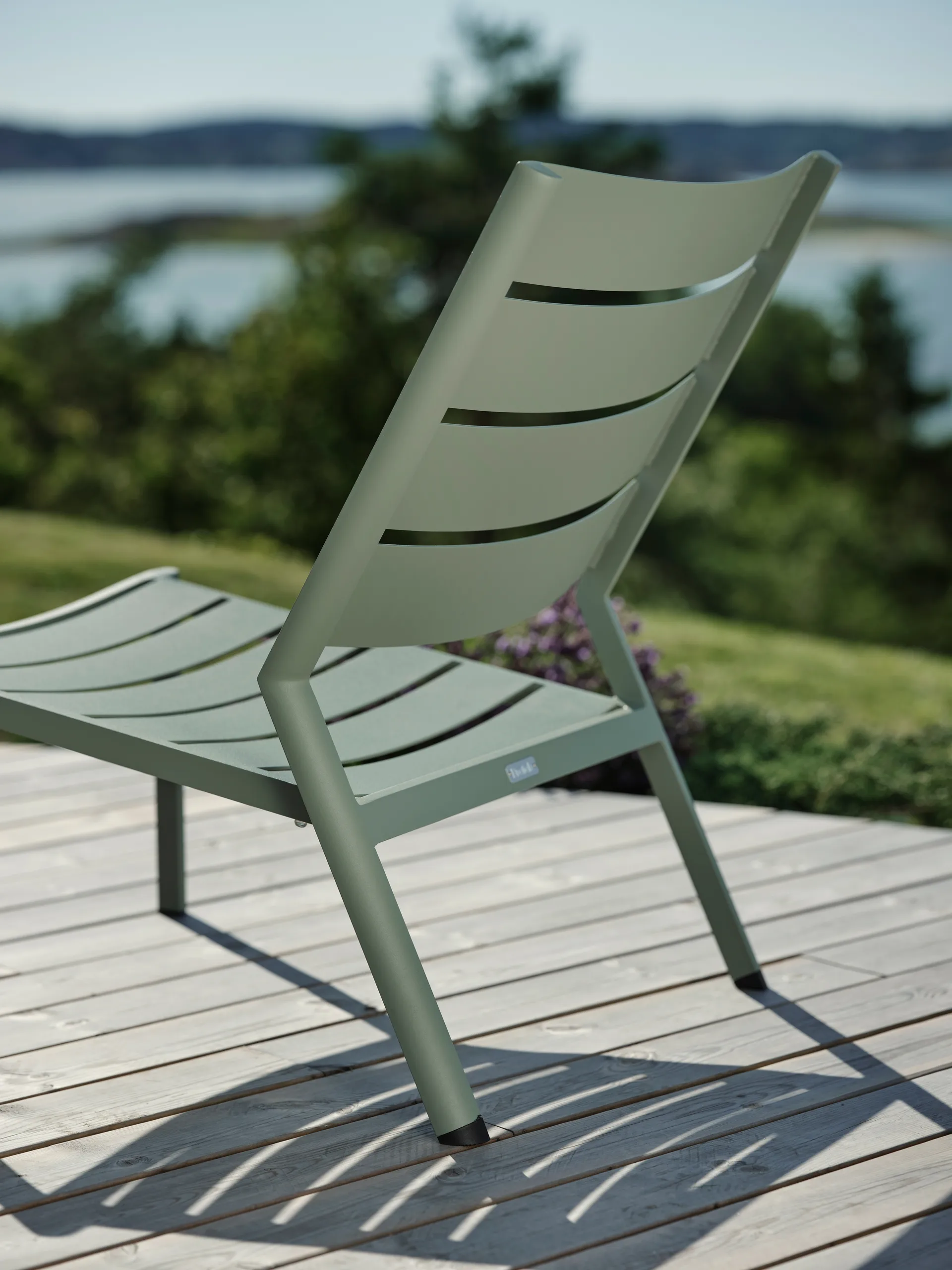 Delia lounge chair, Light grey Brafab