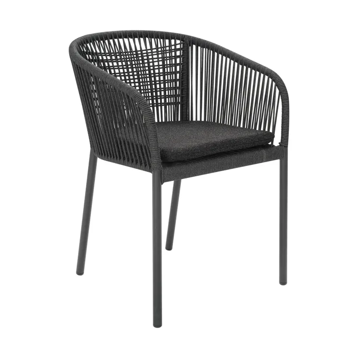 Delta armchair - Anthracite - Brafab