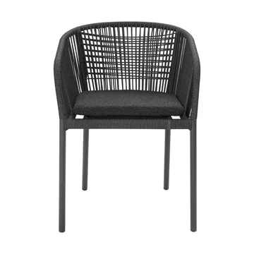Delta armchair - Anthracite - Brafab