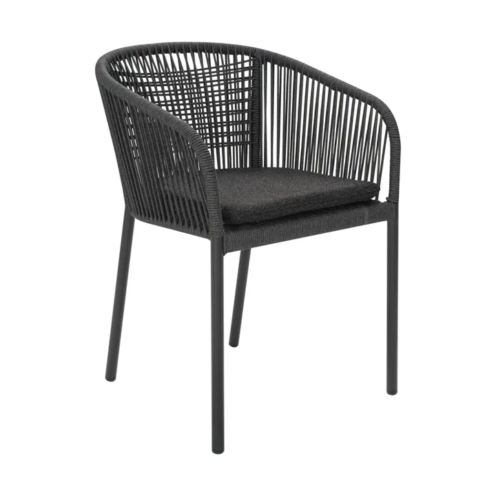 Delta armchair - Black - Brafab