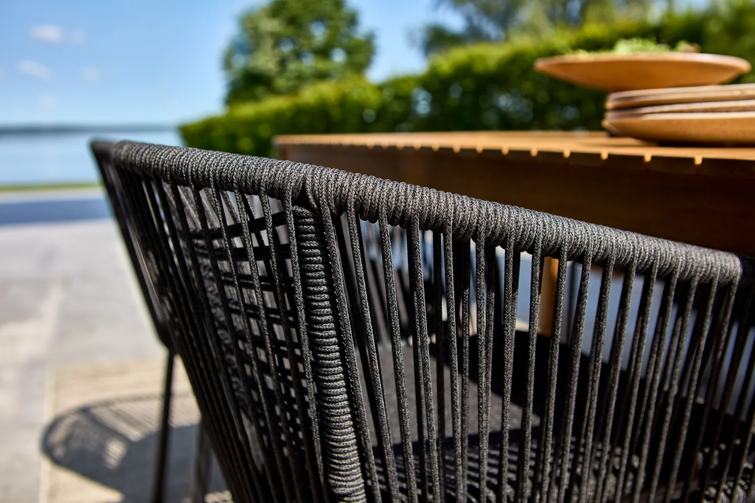 Delta armchair, Black Brafab