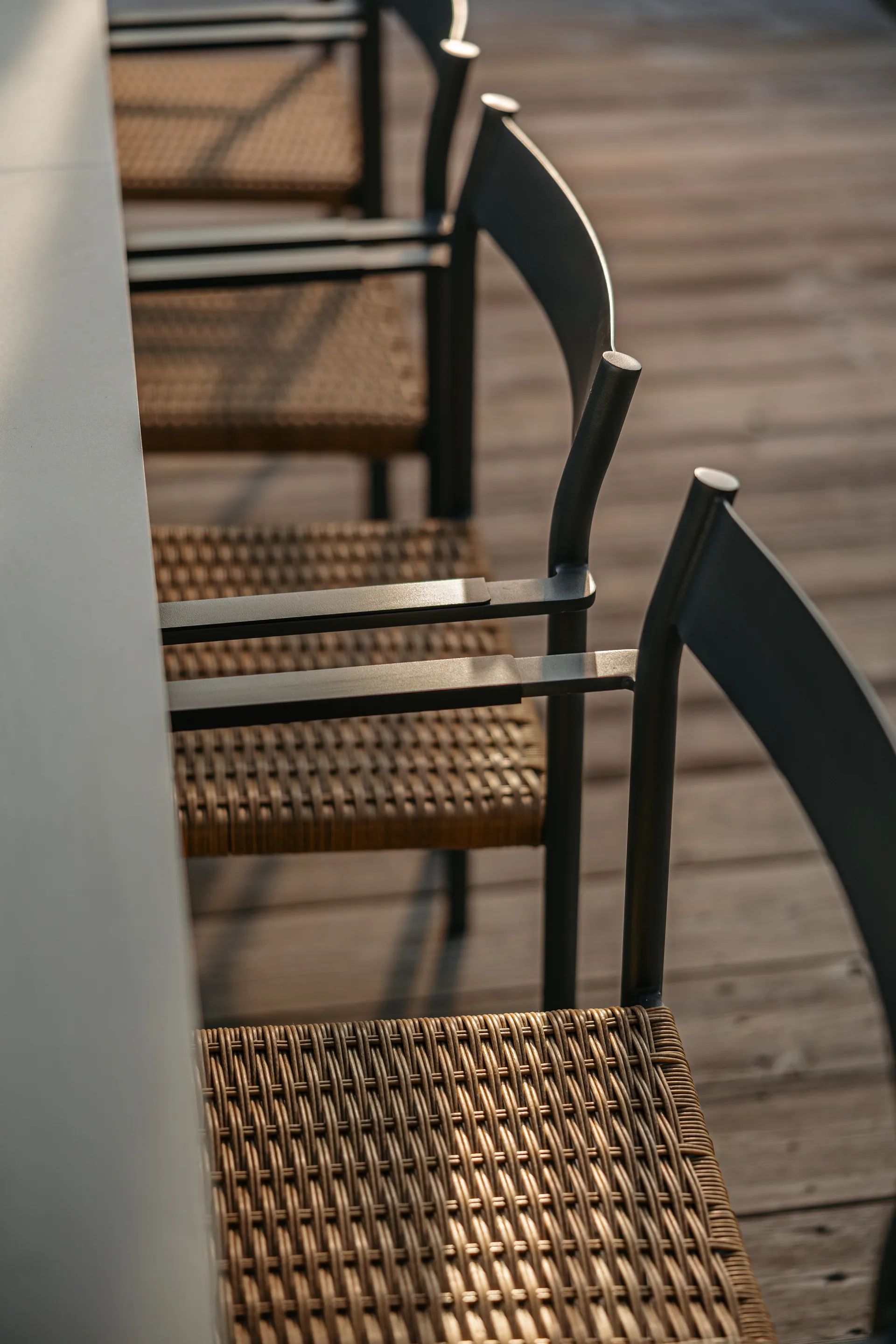 DK armchair, Anthracite Brafab