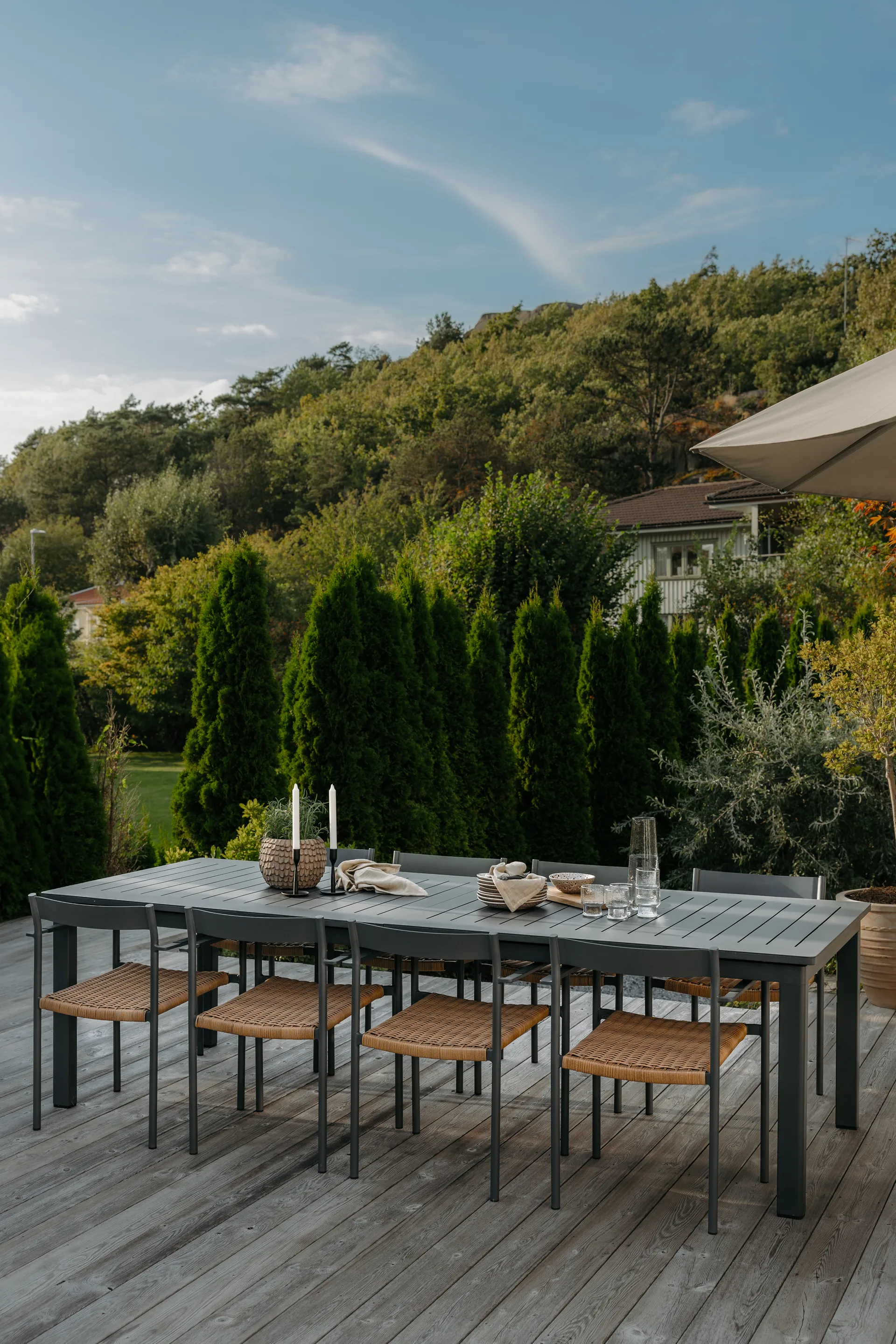 DK armchair, Anthracite Brafab