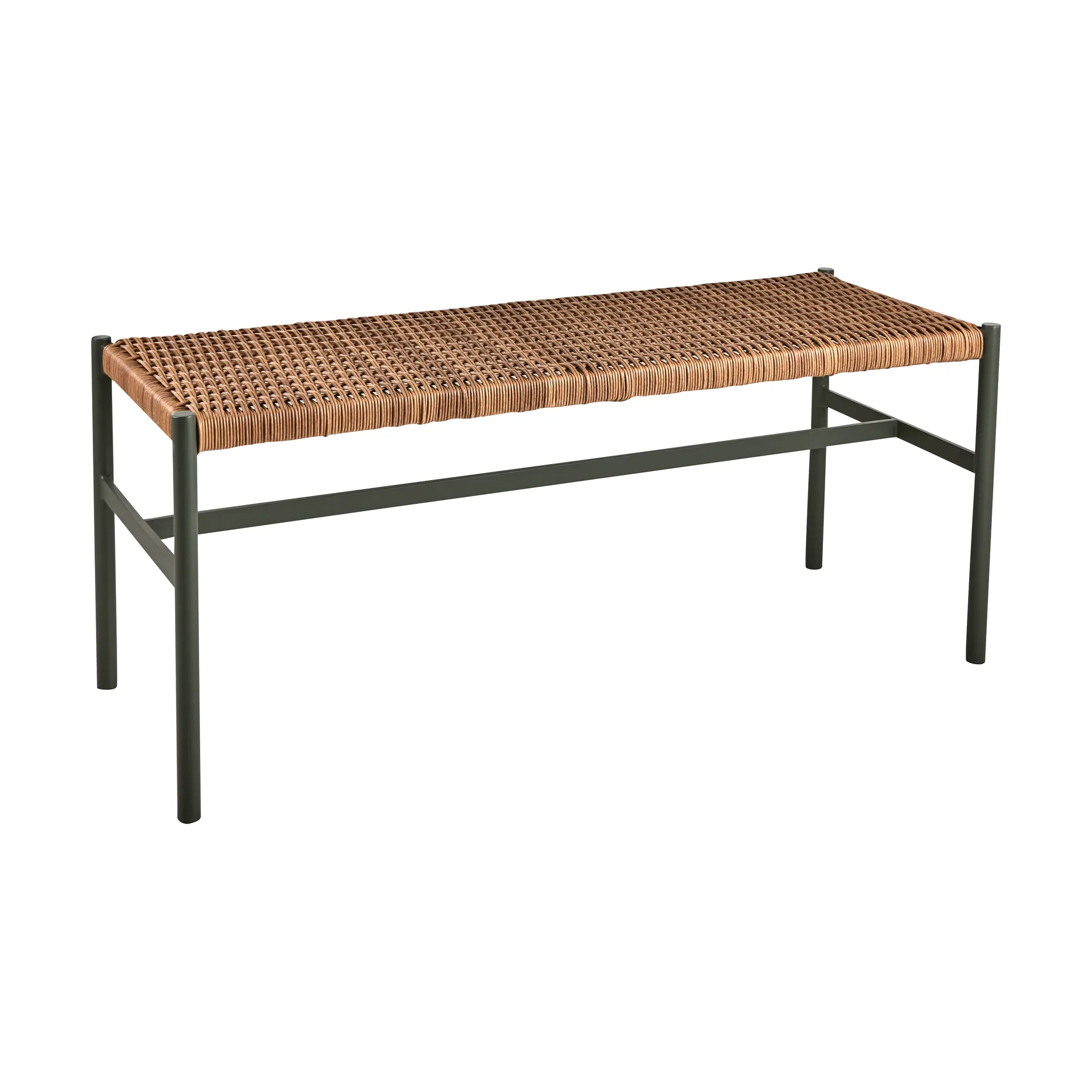 DK bench, Nordic green Brafab