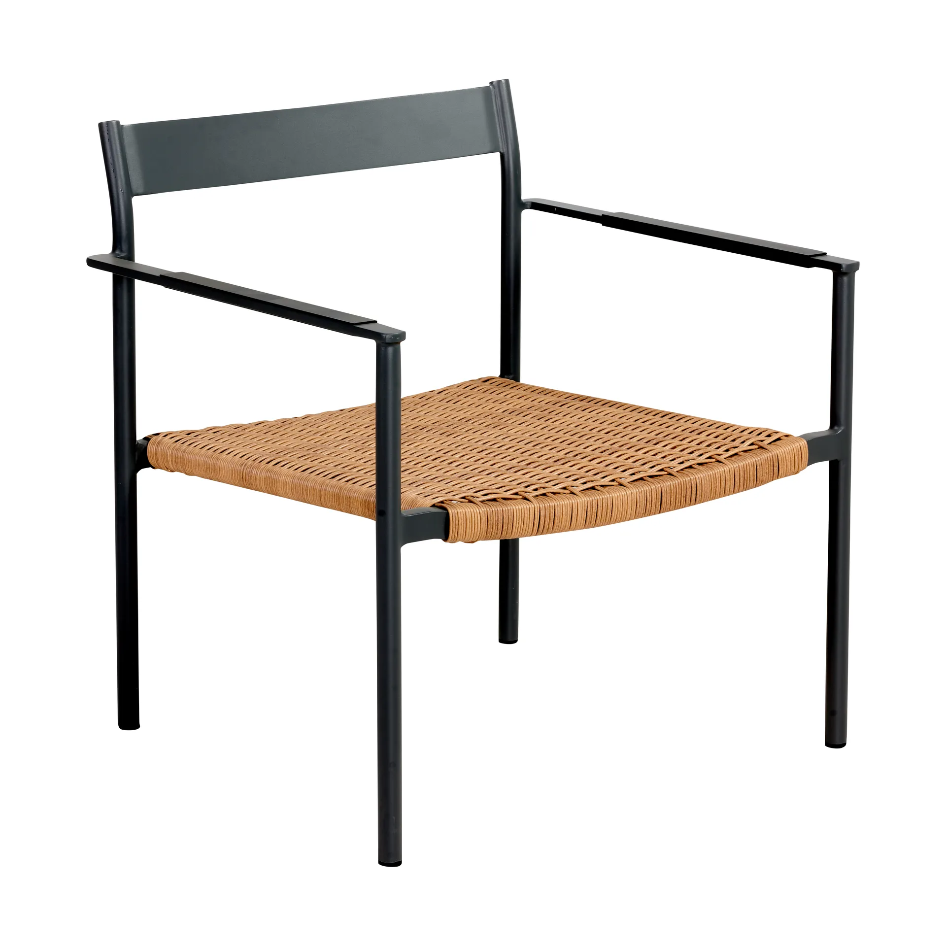 DK lounge chair, Anthracite Brafab