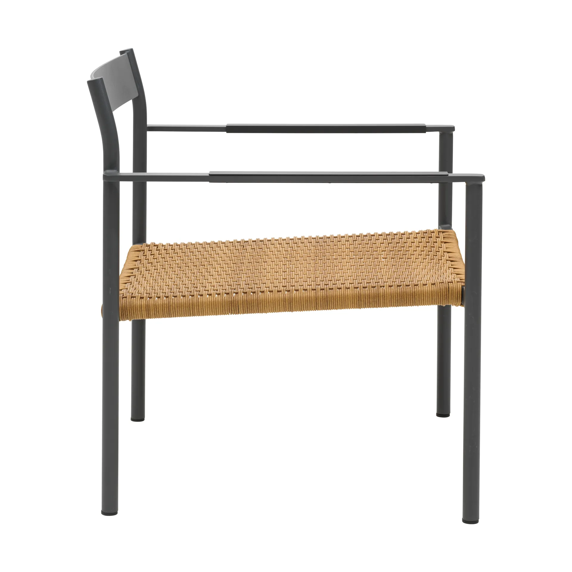 DK lounge chair, Anthracite Brafab