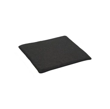 Frisk seat cushion - Teddy black, 37x37 cm - Brafab