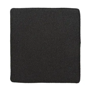Frisk seat cushion - Teddy black, 37x37 cm - Brafab