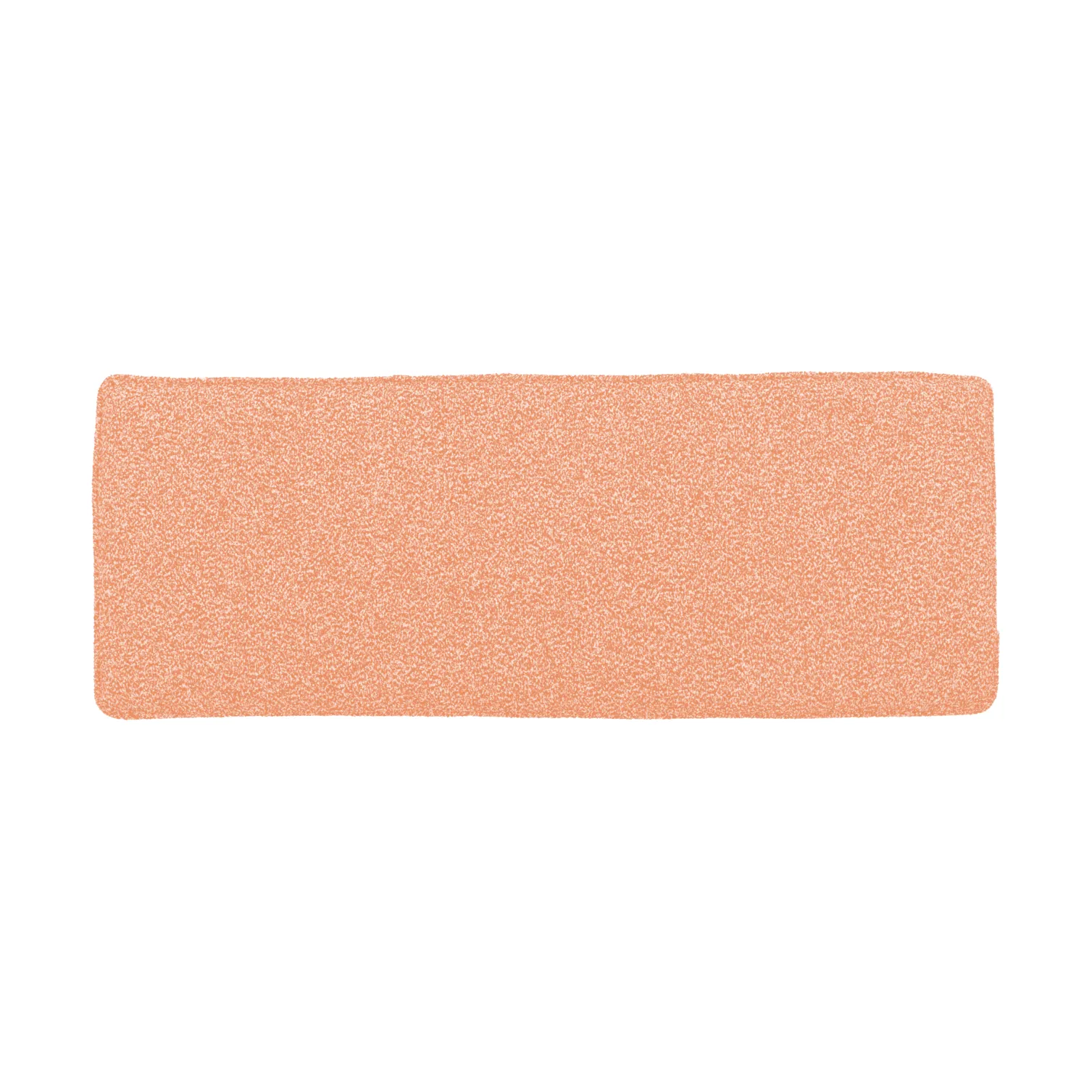 Frisk seat cushion, Teddy orange, 37x102 cm Brafab