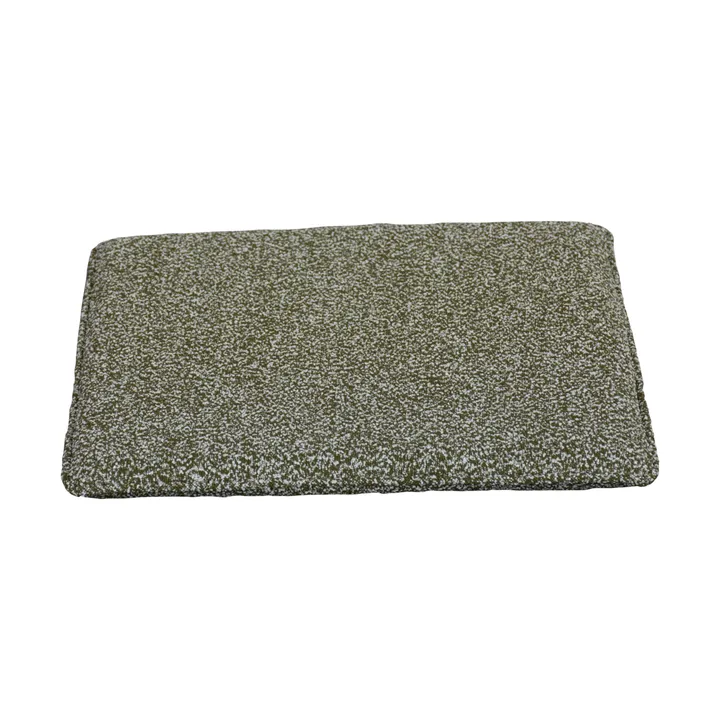 Frisk seat cushion - Teddy verde, 37x37 cm - Brafab