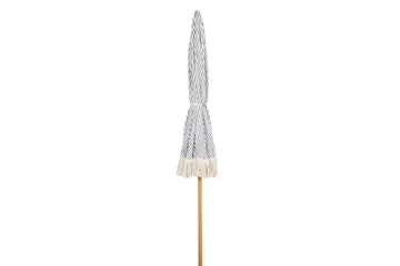 Gatsby parasol - Grey stripe, Ø256 cm - Brafab