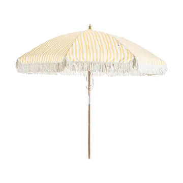 Gatsby parasol - Yellow stripe, Ø256 cm - Brafab
