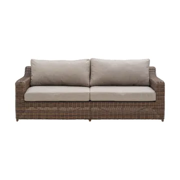 Glendon 3 seater sofa - Dark Brown-soft moose - Brafab