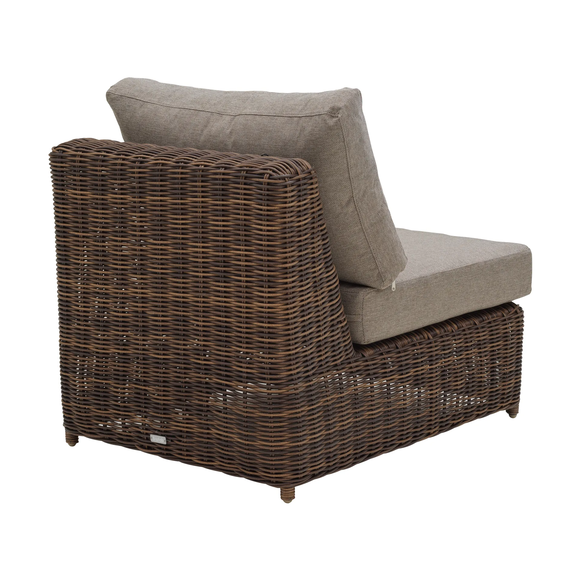 Glendon sofa module, Dark Brown-soft moose Brafab